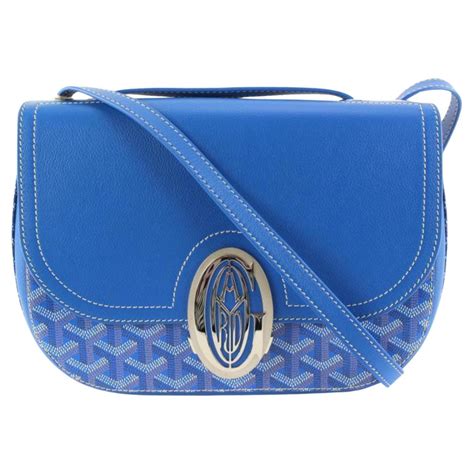 blue goyard crossbody|goyard 233 bag price 2022.